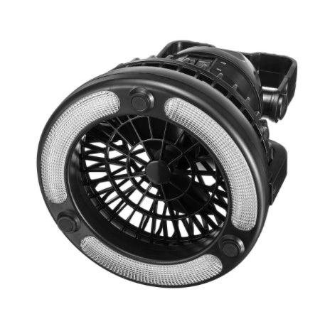 Multifunctional 18 LED Camping Fan Light