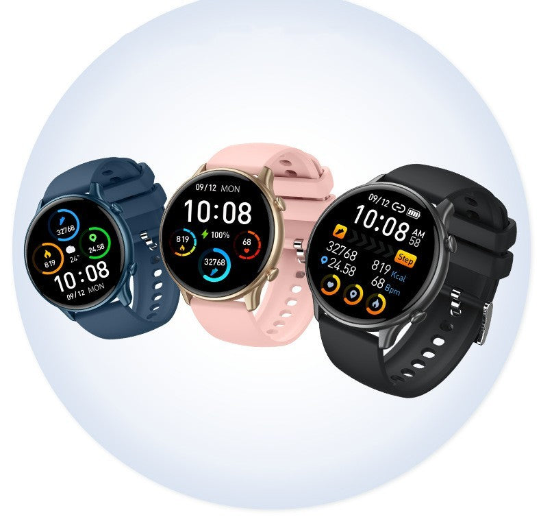 Smart Sports Watch: Full Touch Screen, Heart Rate