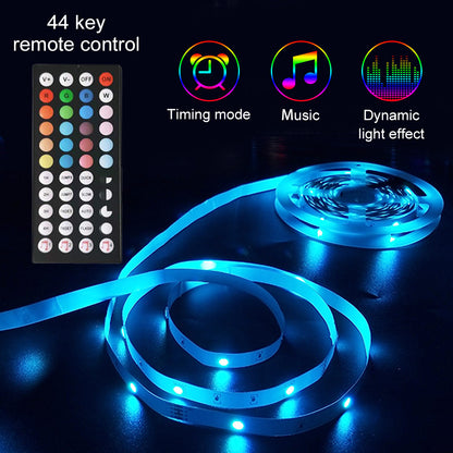 RGB LED Strip Lights with Controller – Flexible Tape for Room