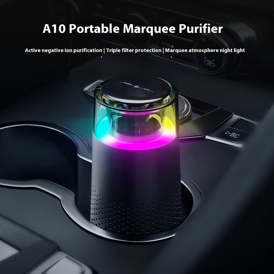 New Car Air Purifier With Light