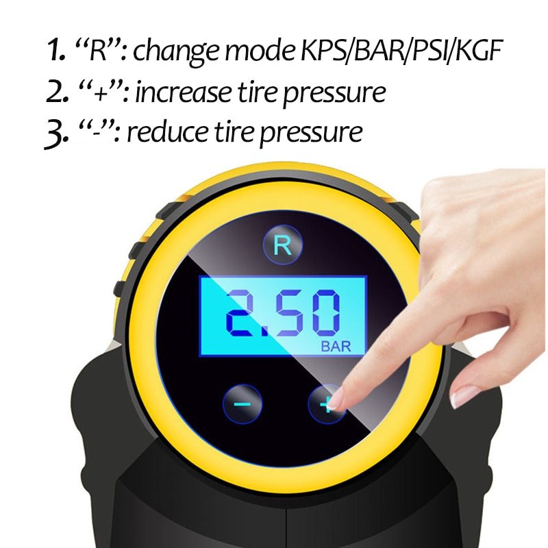 Smart Car Air Compressor Pump