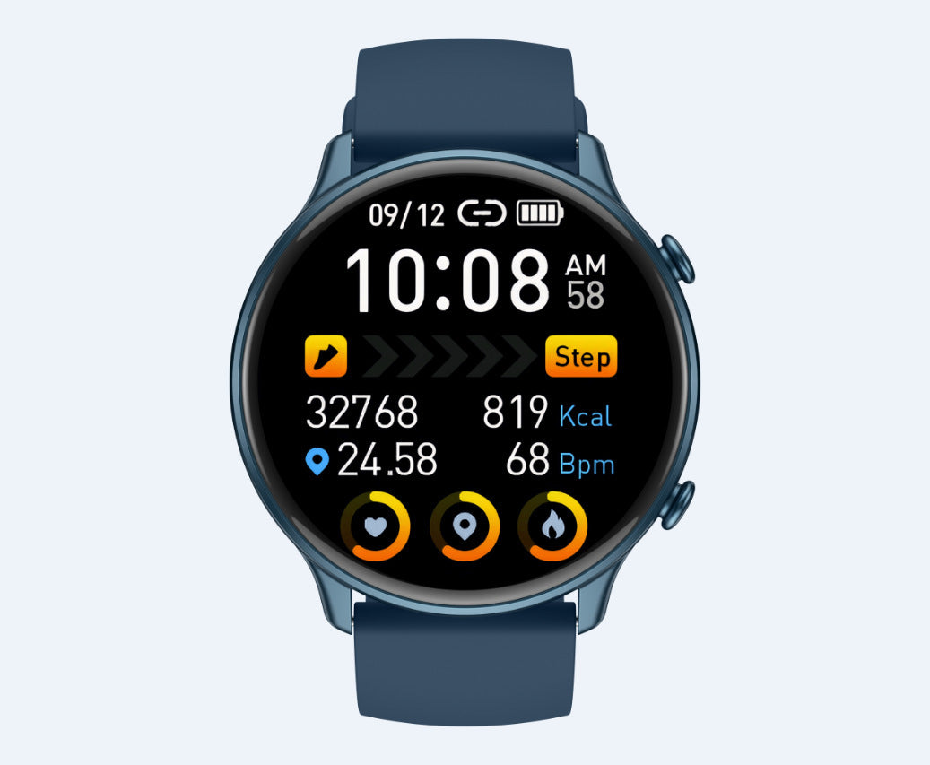 Smart Sports Watch: Full Touch Screen, Heart Rate