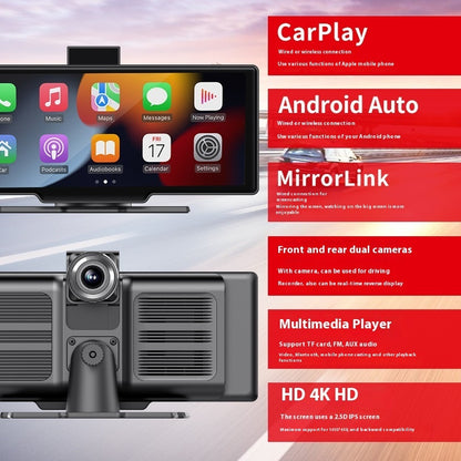 1026-inch Wireless Carplay Recorder Multimedia Car