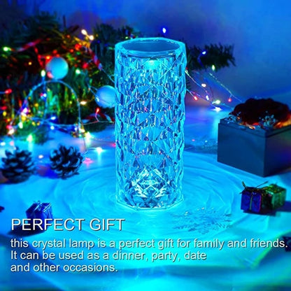 16 Colors LED Crystal Lamp