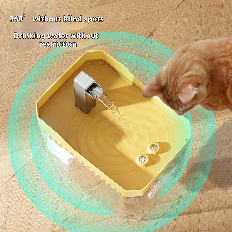 Pet Water Fountain with Filtered Circulating Flow