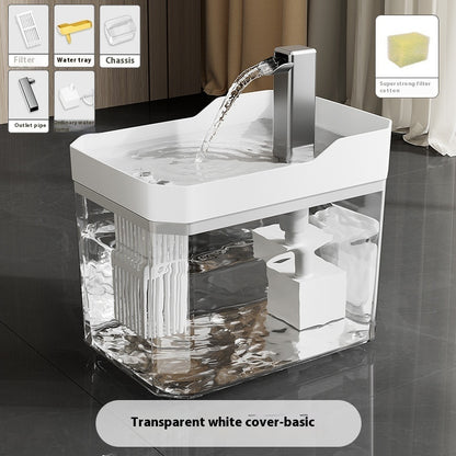 Pet Water Fountain with Filtered Circulating Flow